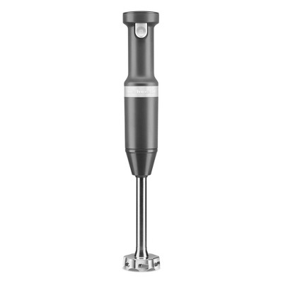 KitchenAid Variable-Speed Cordless Hand Blender - Charcoal Gray