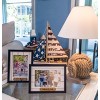 Beachcombers Anchored By Faith 4x6 Wood Frame Photo Frame Picture Holder for Wall Shelf or Tabletop Decor Decoration - 2 of 3