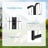 FDW Dog Playpen Pet Dog Fence 2-32 Panels  24/32/40"H Metal Dog Pen Outdoor Exercise Pen with Doors for Large/Medium /Small Dogs for RV,Camping,Yard - 3 of 4