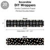 Big Dot of Happiness Adult 80th Birthday - Gold - Birthday Party Favors and Cupcake Kit - Fabulous Favor Party Pack - 100 Pieces - 3 of 4