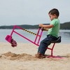 The Big Dig Ride-On Excavator Sandbox Digger, Metal Toy, 360-Degree Seat, Pink - 2 of 4