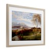 Stupell Industries Folk Painting Landscape Framed Print Under Glass - 2 of 4