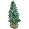 Northlight Glittered Pine Tree Christmas Decoration - 6.5" - image 4 of 4