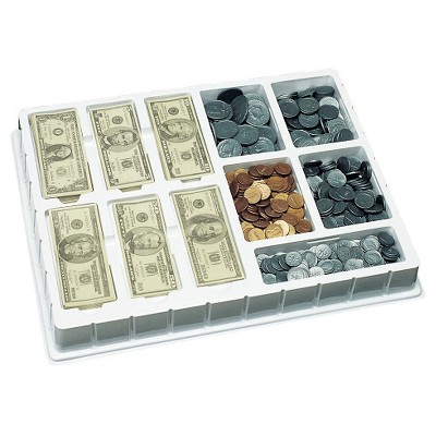 Educational Insights Play Money Coins & Bills Deluxe Set
