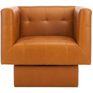 Hamlet Swivel Accent Chair - ACH4519A - Caramel - Safavieh - 1 of 4