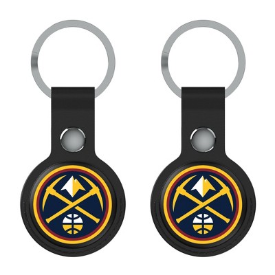 Keyscaper NBA Western Conference Teams Insignia Black Airtag Holder 2-Pack