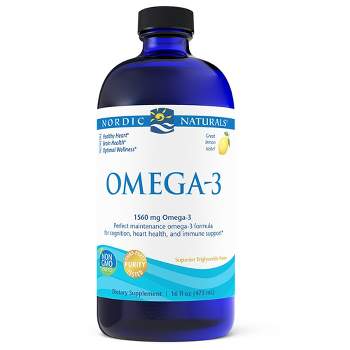 Nordic Naturals Omega-3 Lemon - Cognition, Heart Health, and Immune Support