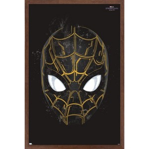 Trends International Marvel Spider-Man: No Way Home - Black Mask Framed Wall Poster Prints - 1 of 4