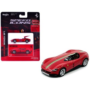 Maisto 1:64 Speed Icons Ferrari Monza SP1 – Red - 1 of 3