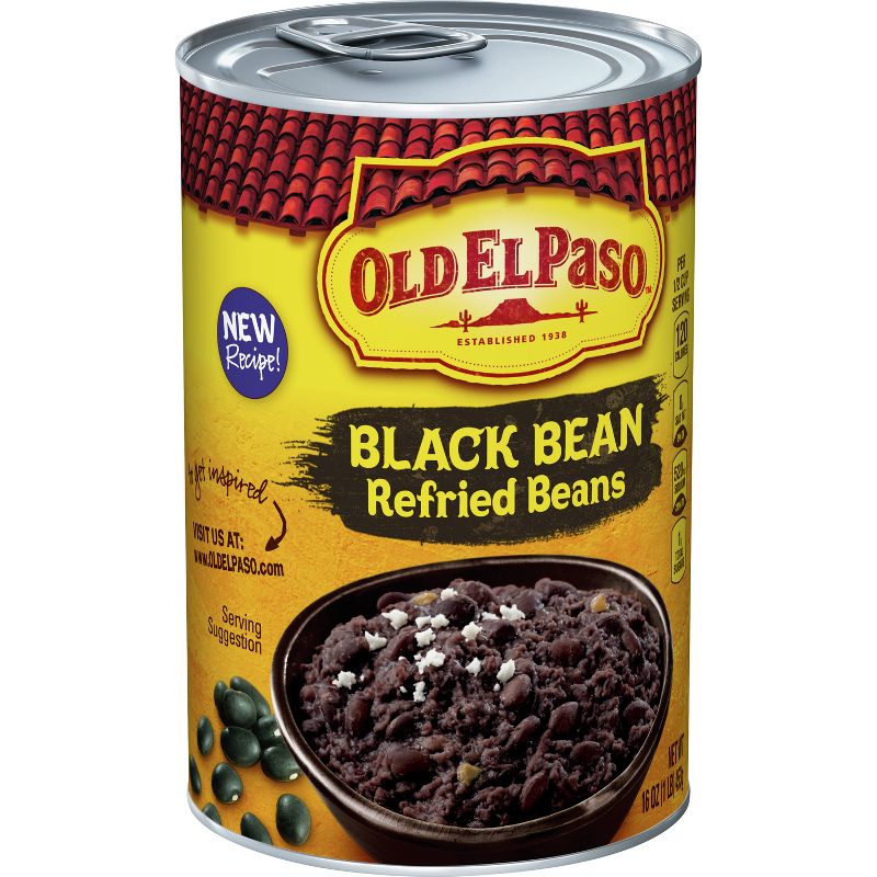 Old El Paso Refried Black Beans - 16oz, 3 of 10
