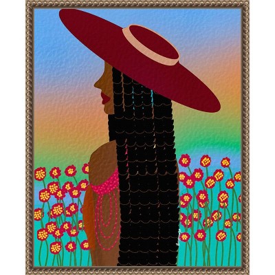 Amanti Art Lola Lady by Lorintheory Canvas Wall Art Print Framed 16 x 20-in.