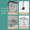 Bird Cage with Rolling Stand, Bird Cage with Slide-Out Tray, Large Flight Cage for Parrots, Parakeets, Cockatiels, Pigeons and Lovebirds - 4 of 4