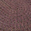 Colonial Mills Hayward Oval Area Rug, 2 by 4-Feet, Berry - 2 of 2