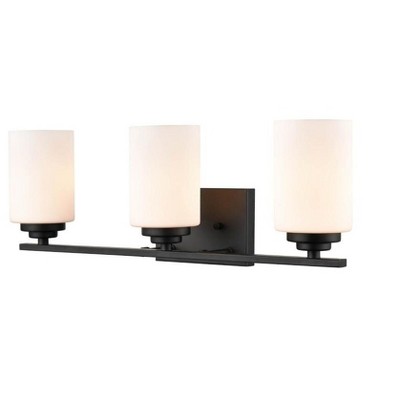 Millennium Lighting Durham 3 - Light Vanity in  Matte Black