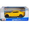 2017 Chevrolet Camaro ZL1 Yellow Metallic "Special Edition" 1/24 Diecast Model Car by Maisto - 3 of 3