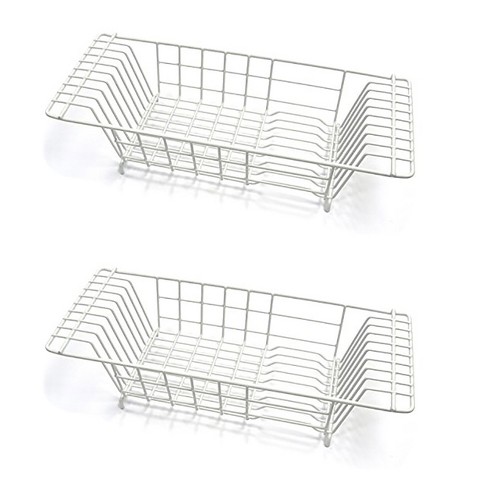 Waroomhouse Kitchen Storage Rack Save Space Long Time Use Not Easy to Be  Damaged Large-capacity Rust-proof Keep Dishes Dry/Clean Non-slip Kitchen  Dish