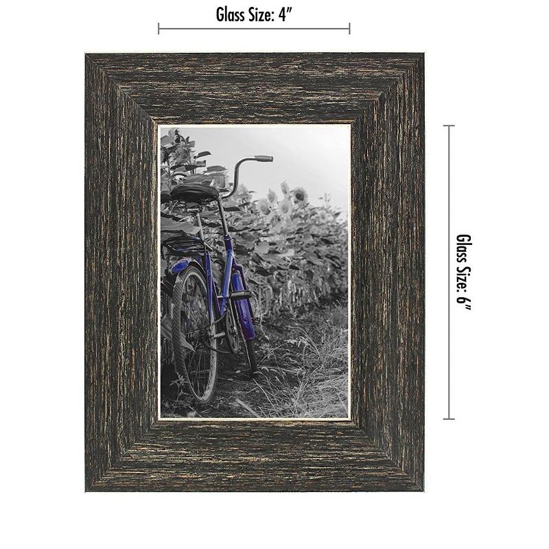 Americanflat 2 Pack Picture Frame with polished glass - Available in a variety of Sizes and Colors, 2 of 6