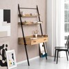 MH London Champier 42.5" Solid Wood and Metal Base Ladder Desk - 2 of 4