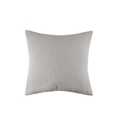 EY Essentials 26" x 26" Lida Ash Cotton Euro Sham - Machine Washable