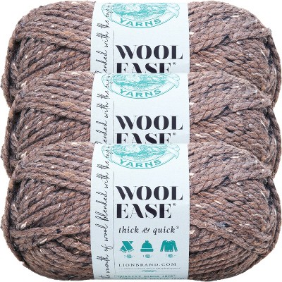 Lion Brand Wool-Ease Thick & Quick Yarn-Cilantro, Multipack Of 3