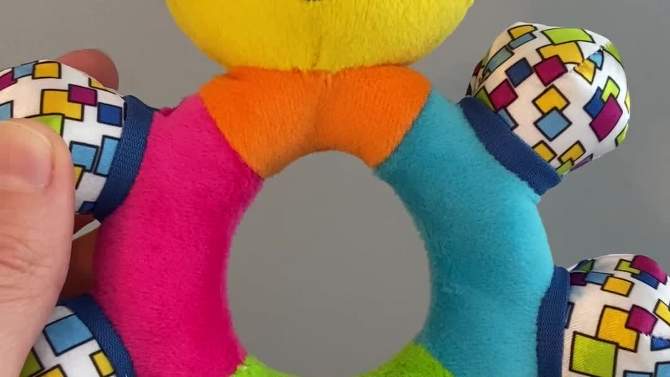 Lamaze My First Rattle, Baby Rattle and Teething Toy, 2 of 8, play video