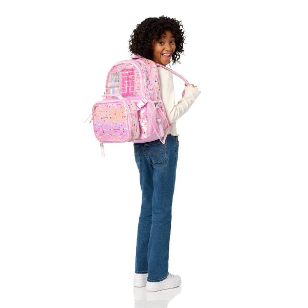 Set de mochila de 17" con artículos de papelería Locker Club 8