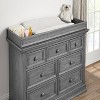 Oxford Baby Glenbrook Changing Topper - Gray - 2 of 4