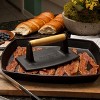 Bayou Classic 7455 Cast Iron Baking Pan and Bacon Press Set - 4 of 4