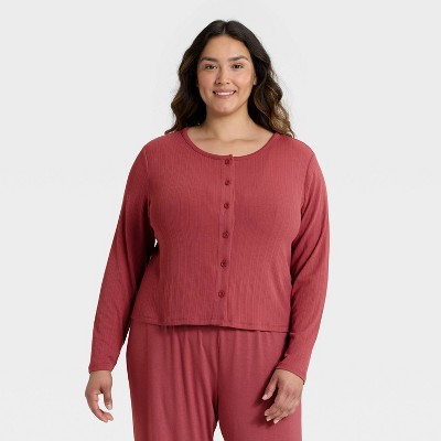 Women's Ribbed Pajama Cardigan - Auden™