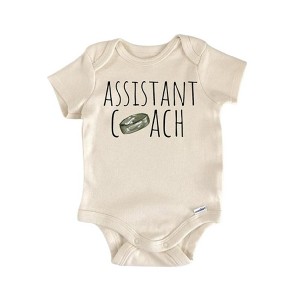 Ice Hockey Sports - Baby Boy Girl Clothes Infant Onesie® Funny Cute Newborn GS1 - 1 of 4