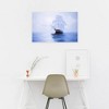 Old Modern Handicrafts Moonlight’s Reflection Canvas Print – James Brereton Maritime Night Seascape 35.04x23.23 in - 4 of 4