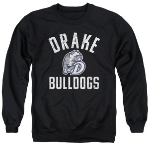 Drake University Official One Color Bulldogs Logo Adult Crewneck Sweatshirt - 1 of 4