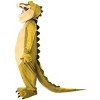 HalloweenCostumes.com Disney's Princess and the Frog Louis Costume for Adults | Alligator Jumpsuit with Headpiece - image 4 of 4