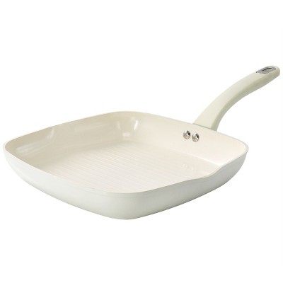 Gibson Rexford 10 Inch Ceramic Nonstick Aluminum Square Grill Pan