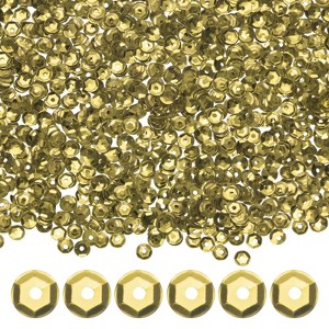 Unique Bargains PVC Durable Lightweight Sequin Embellishments 1200 Pcs - 1 of 4