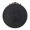 Cesicia 36" x 39" Round Mirror, Wall Mounted Mirror with Metal Frame for Bathroom Living Room - 3 of 4