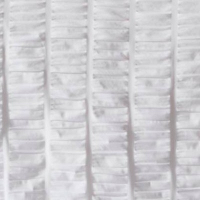 King White Cotton Seersucker Duvet Cover Set