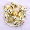 Aoibox 76 Pack Christmas Tree Ornaments Set Shatterproof Gold Plastic Balls and Hanging Decorations for Holiday Home Decor - 3 of 4