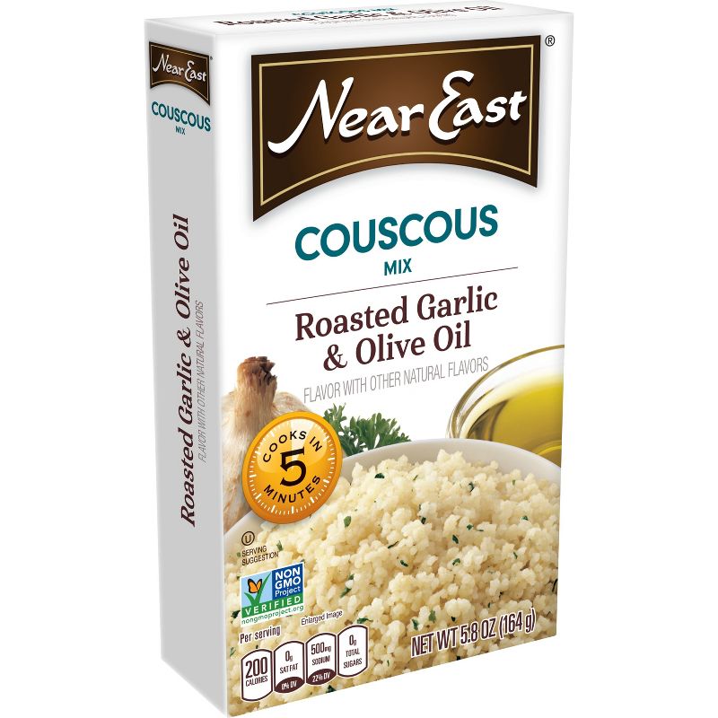 Near East Mix Roasted Garlic &#38; Olive Oil Couscous - 5.8oz, 2 of 6