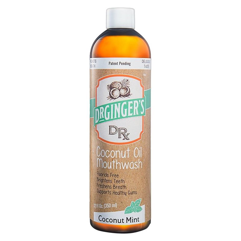 Dr. Ginger&#39;s Coconut Mint Mouthwash - 12 fl oz, 1 of 7