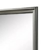Royal Hampton Dresser Mirror, Dark Gray, Square 38 Inch Solid Wood Frame - 4 of 4