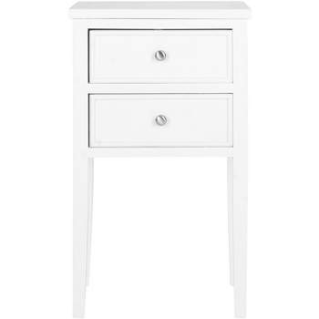 Toby Accent Table with Storage Drawers  - Safavieh