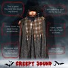 Whisen Battery-Operated Halloween Pumpkin Ghost, Sound-Activated Scary Voice & LED Eyes - 4 of 4