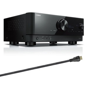 Yamaha RX-V6 7.2 Channel AV Receiver  with Sanus Ultra High Speed 8K 6.56 ft. HDMI 2.1 Cable - 1 of 4