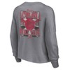 NCAA Alabama Crimson Tide Women's Gray Long Sleeve T-Shirt - 3 of 3