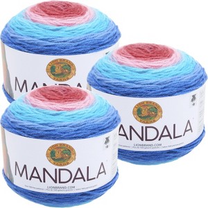 (3 Pack) Lion Brand Mandala Yarn - Phoenix - 1 of 3