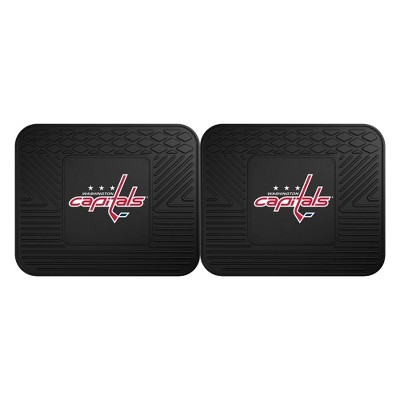 NHL Washington Capitals Vinyl Utility Mat Set - 2pc