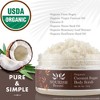 Nourish Beaute Organic Sugar Body Scrub for Exfoliation and Cellulite, Hydrates and Moisturizes Skin While Improving Skin Tone and Texture, 8 oz, - 3 of 4