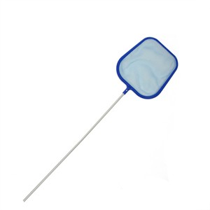 Pool Central Swimming Pool Leaf Skimmer Head with 5-Piece Fixed Pole 61.5" - Silver/Blue - 1 of 2