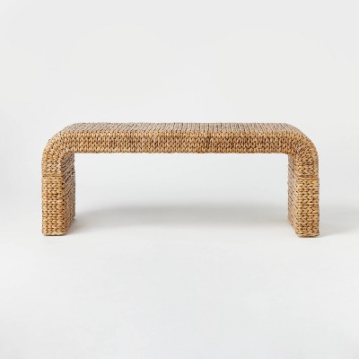Shiffer Waterfall Woven Bench - Thumbnail 2